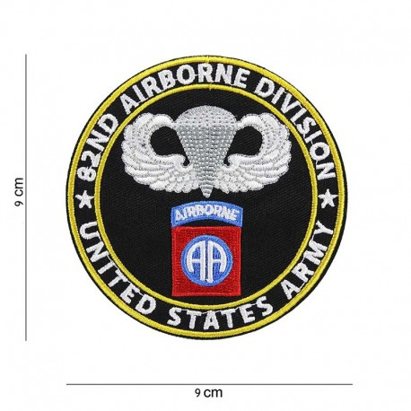 PATCH ROND 82nd AIRBORNE