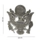 BADGE USAF ARGENT