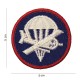 PATCH CAP GARISSON AIRBORNE BORD RED