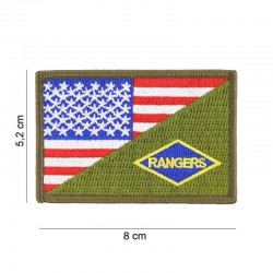 PATCH RANGERS HALF FLAG