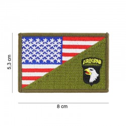 PATCH 101st AIRBORNE. HALF FLAG