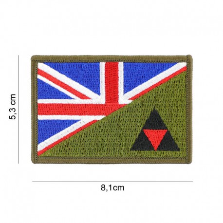 PATCH GB 3rd DIVISION HALF FLAG