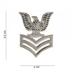 BADGE US NAVY STRIPES