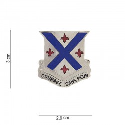 CREST 126th ARMOR REGIMENT 'COURAGE SANS PEUR"