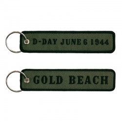 KEYCHAIN D-DAY GOLD BEACH