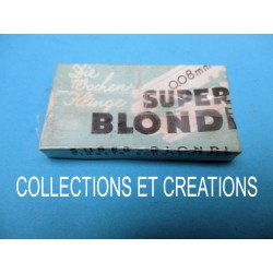 PAQUET LAMES DE RASOIR SUPER BLONDI