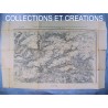 CARTE D'ETAT MAJOR MELUN 1924