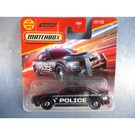 MATCHBOX 1/64 "2023 DODGE CHARGER PURSUIT 37/125"