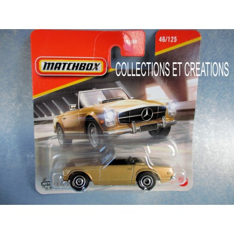 MATCHBOX 1/64 "1963 MERCEDES BENZ 230 SL 46/125"