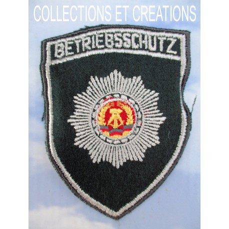 PATCH DDR 'BETRIEBSSCHUTZ"