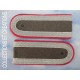 EPAULETTES DDR ROUGE "SERGENT ARTILLERIE"