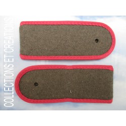 EPAULETTES DDR "SOLDAT ARTILLERIE"
