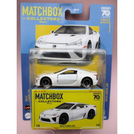 MATCHBOX COLLECTORS 2012 LEXUS LFA 19/22