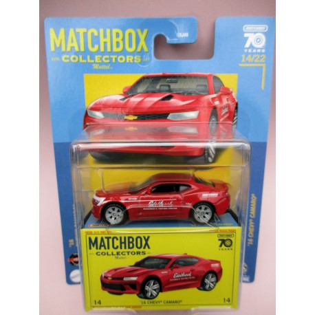 MATCHBOX COLLECTORS 16 CHEVY CAMARO 14/22