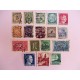 17 TIMBRES ALLEMAND WW2 "N°4"