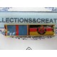 BARRETTE 2 MEDAILLES NVA N°4