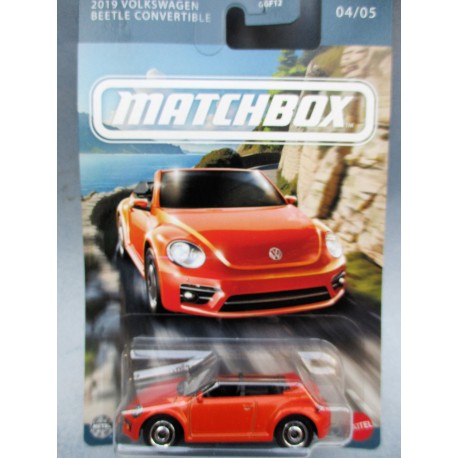 MATCHBOX 04/05 2019 VOLKSWAGEN BEETLE CONVERTIBLE