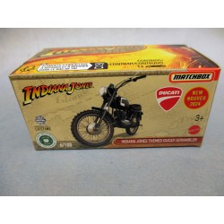 MATCHBOX "DUCATI SCRAMLER INDIANA JONES 6/100"