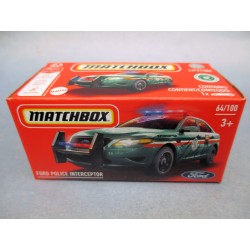 MATCHBOX " FORD POLICE INTERCEPTOR 64/100"