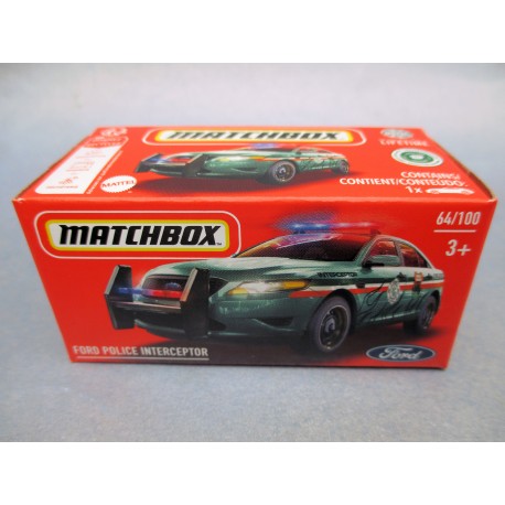 MATCHBOX " FORD POLICE INTERCEPTOR 64/100"