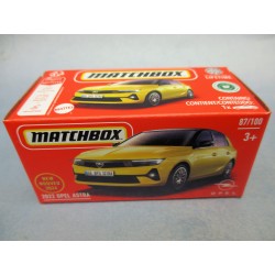 MATCHBOX " 2022 OPEL ASTRA 87/100"