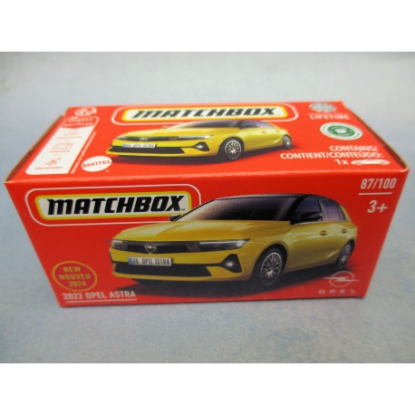 MATCHBOX " 2022 OPEL ASTRA 87/100"