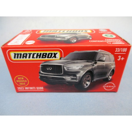 MATCHBOX " 2022 INFINITI QX80 33/100"