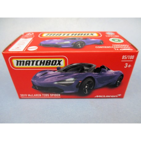 MATCHBOX " 2019 McLAREN 720S SPIDER 85/100"