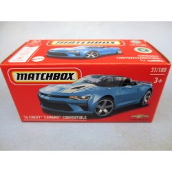 MATCHBOX "16 CHEVY CAMARO CONVERTIBLE 31/100"