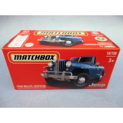 MATCHBOX " 1948 WILLYS JEEPSTER 10/100"