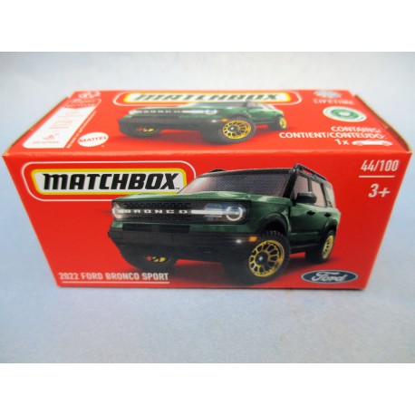 MATCHBOX " 2022 FORD BRONCO SPORT 44/100"