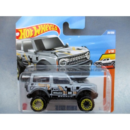 H.W. HOT TRUCKS "21 FORD BRONCO GRIS 2025 1/10"