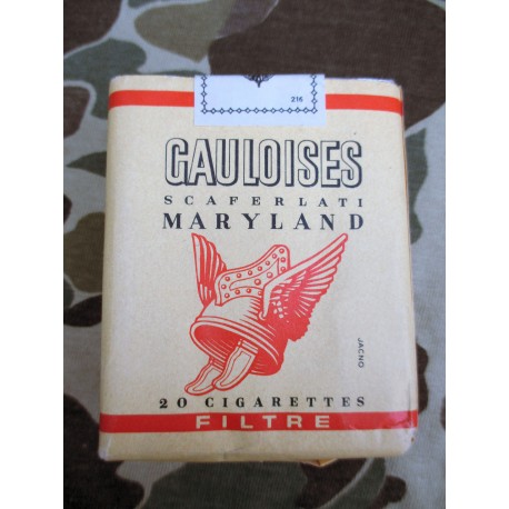PAQUET GAULOISES "SUISSE" 1990/91