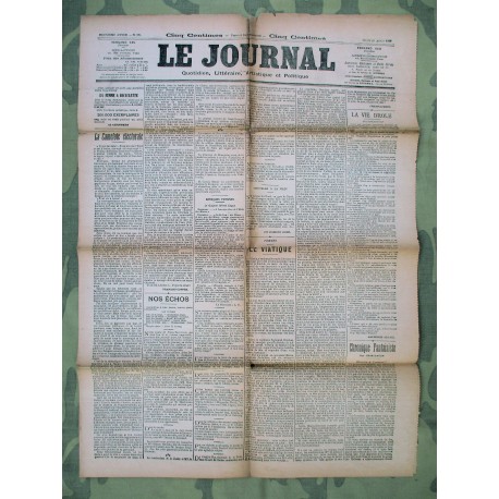 LE JOURNAL 17/08/1893
