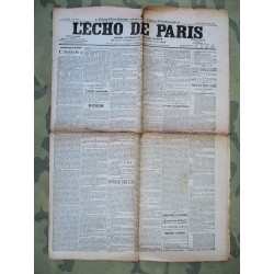 L'ECHO DE PARIS 14/04/1895