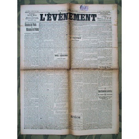 L"EVENEMENT 7/05/1908