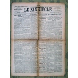 LE XIXè SIECLE 16/08/1903