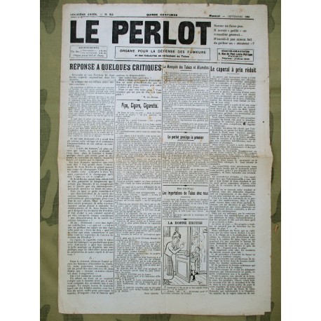 LE PERLOT SEPTEMBRE 1923