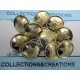 LOT 10 BOUTONS CCCP (OR)