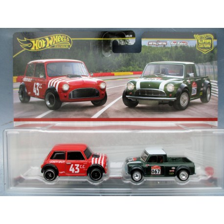 H.W. 1/64 CAR CULTURE "MORRIS & AUSTIN"