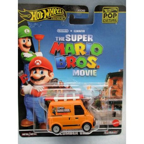 H.W. POP CULTURE MARIO BROS "PLUMBER VAN"