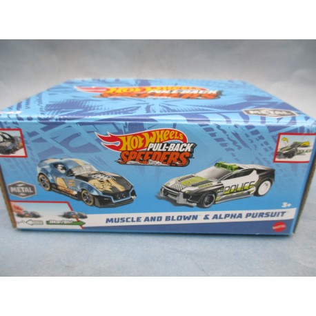 H.W.PULL-BACK SPEEDERS N°2 "MUSCLE AND BLOWN & ALPHA PURSUIT"