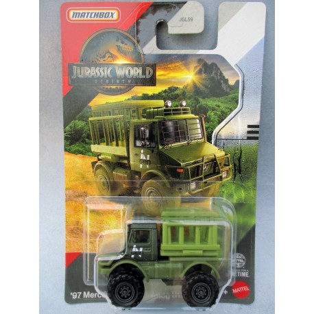 MB.JURASSIC WORLD "MERCEDES UNIMOG U1300"