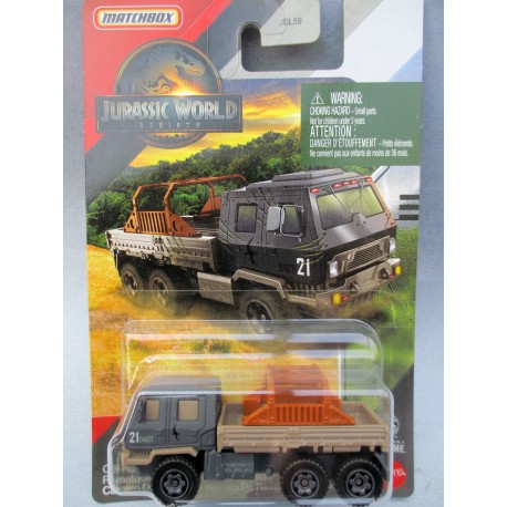 MB.JURASSIC WORLD "CAMION DE SECOURS"