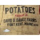 SAC POMMES DE TERRE "FORT KENT MAINE"