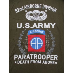 T-SHIRT 82st AIRBORNE PARATROOPER