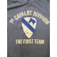 T-SHIRT 1st CAVALRY DIVISION "KAKI"