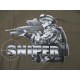 T-SHIRT SNIPER KAKI