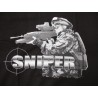 T-SHIRT SNIPER NOIR