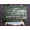 LARGE FIRST AID DRESSING WW2 (VERT)